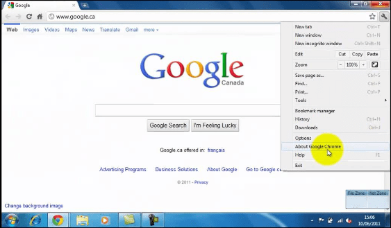 how do i restore the home page on google chrome for mac